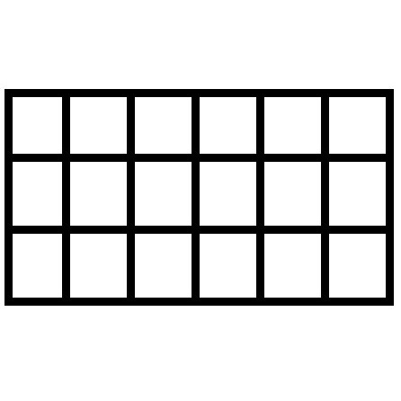 Pico 0012A  10-3/4" x 7" x 1-1/2" Empty 18 Compartment Flex Plastic Kit Box Image 1