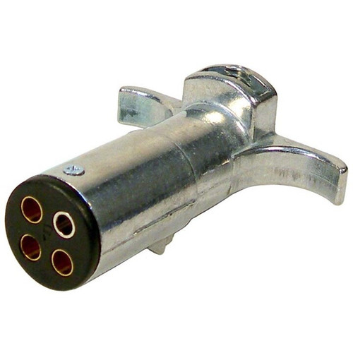Pico 0704PT  4-Pole Heavy Duty Metal Male Plug Electrical Connector Image 0