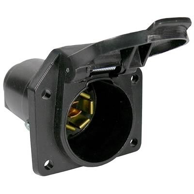 Pico 0707PT  7-Pole RV Blade Female Socket Electrical Connector Image 0