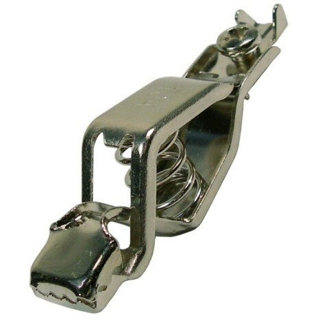 Pico 0836PT  2-7/8" Steel 25 Amp Battery and Test Clips 5 Per Package Image 0