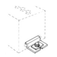 Pico 0858PT  Battery Base Clamp End Mount Compatible with Ford Style 1 Per Package Image 1
