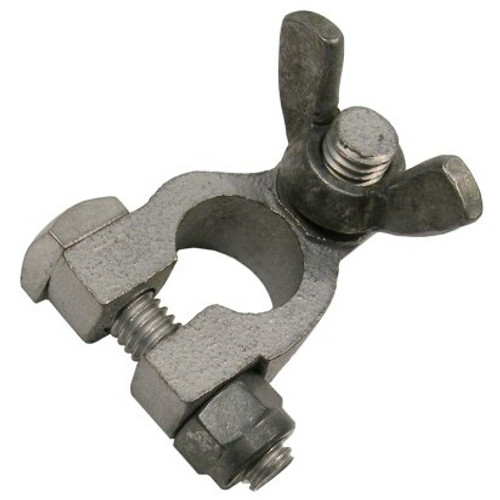 Pico 0878G  3/8" Positive and 5/16" Negative Universal Marine Brass Battery Terminal Set Image 0