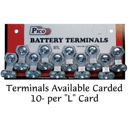 Pico 0879L  Emergency Side Mount Battery Terminal Compatible with All Cables 10 Per Card  Image 1