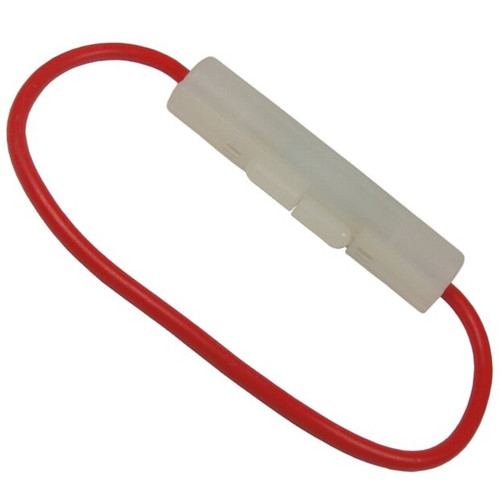 Pico 0900A  20 AMP Nylon Electrical In-Line Glass Tube Fuse Holder 14 AWG 100 Per Package Image 0