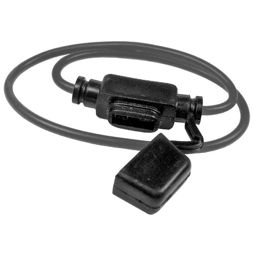Pico 0967PT  30 AMP In-Line ATM Mini Blade Fuse Holder with Dust Cap 12 AWG Image 0