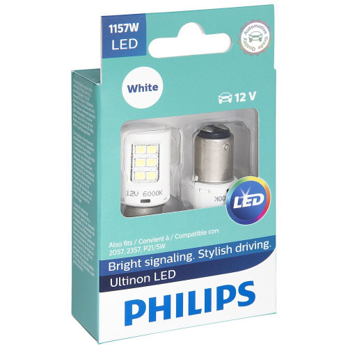 Philips 1157WLED  Ultinon LED - White - 2 per Package Image 0 Philips 1157WLED  Ultinon LED - White - 2 per Package Image 0