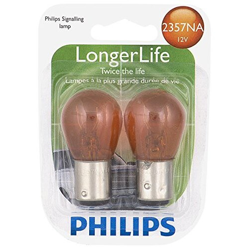 Philips 2357NALL  LongerLife Miniature Bulbs - Natural Amber - 2 Bulbs per Package (2357NALLB2) Image 0