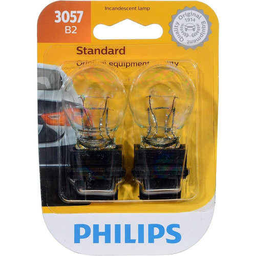 Philips 3057  Standard Miniature Bulbs - 2 Bulbs per Package (3057B2) Image 0