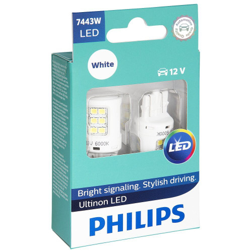 Philips 7443WLED  Ultinon LED - White - 2 per Package Image 0