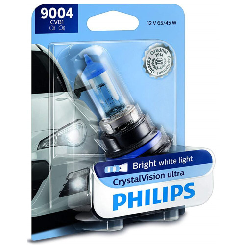 Philips 9004  CrystalVision Ultra Upgrade Headlight Bulb - 1 per Package (9004CVB1) Image 0