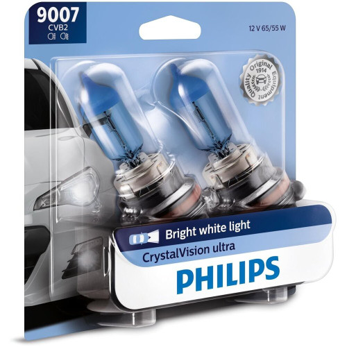 Philips 9007  CrystalVision Ultra Upgrade Headlight Bulbs - 2 per Package (9007CVB2) Image 0