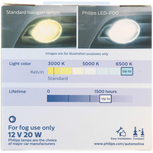 Philips 9145  Ultinon Essential LED Fog Lights - 2 per Package Image 4