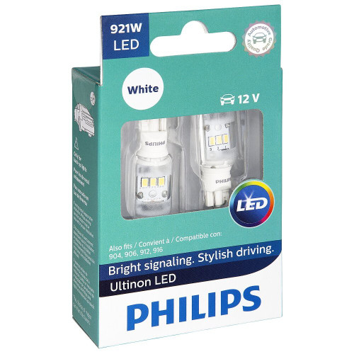 Philips 921WLED  Ultinon LED - White - 2 per Package Image 0