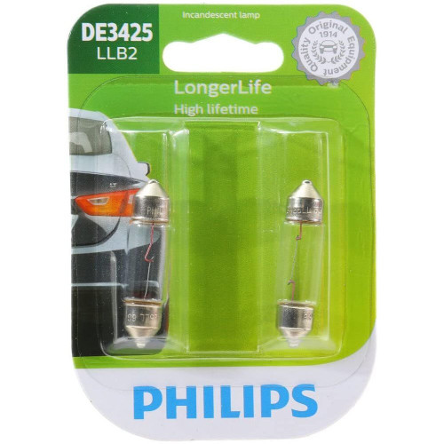 Philips DE3425LL  LongerLife Miniature Bulbs - 2 Bulbs per Package (DE3425LLB2) Image 0