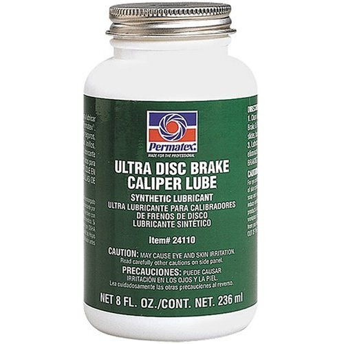 Permatex 24110  Ultra Disc Brake Caliper Lube - 8 oz Brush Top Bottle Image 0