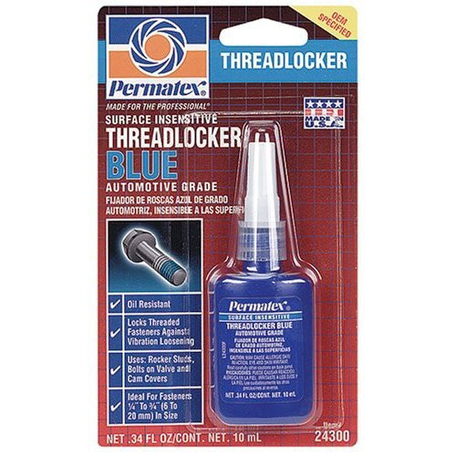 Permatex 24300  Surface Insensitive Threadlocker BLUE - 10 ml Bottle (243) Image 0
