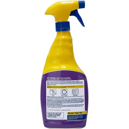 Zep Commercial ZUSTT32PF  Shower, Tub & Tile Cleaner - 32-oz Bottle Image 1