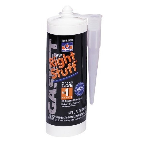 Permatex 29208  "THE RIGHT STUFF" Rubber Gasket Maker - 5 oz Cartridge Image 0