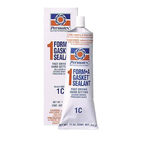 Permatex 80003  Form-A-Gasket No. 1 Sealant - 11 oz Tube (1C) Image 0