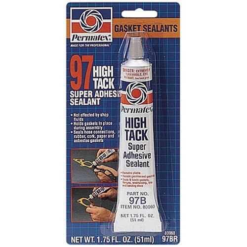 Permatex 80060  Super High Tack Gasket Sealant - 1.75 oz Tube (97B) Image 0