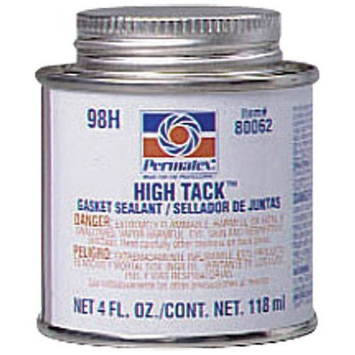 Permatex 80062  High Tack Gasket Sealant - 4 oz Brush-top Can (98H) Image 0