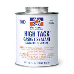 Permatex 80063  High Tack Gasket Sealant - 16 oz Brush-top Can (98D) Image 0