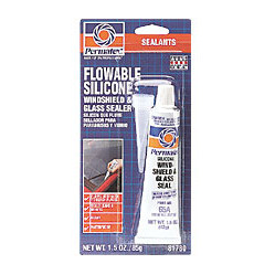 Permatex 81730  Flowable Silicone Windshield and Glass Sealer - 1.5 oz Tube (65A) Image 0