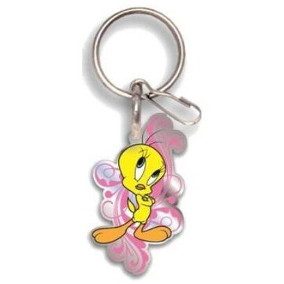 PlastiColor 4274R31  Enamel Key Chain with Tweety Bird Regal  Image 0