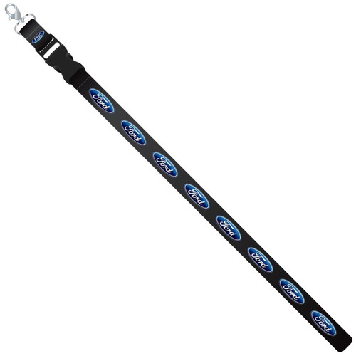 PlastiColor 4432R01  Lanyard Key Chain with Ford Logo Image 1