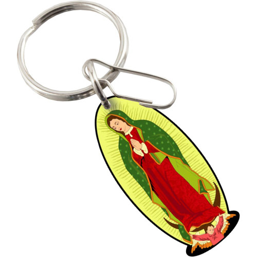 Plasticolor 4034R01  Lady Guadalupe Key Chain Image 0
