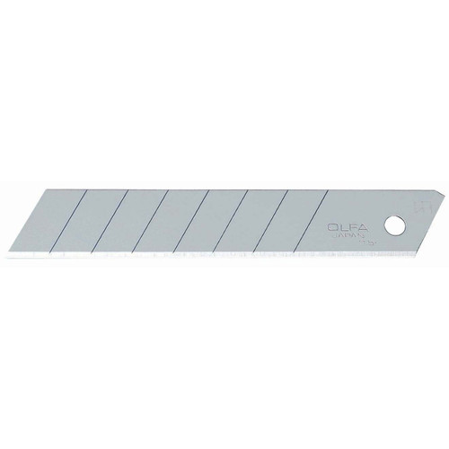 Olfa 5009  18mm Heavy-Duty Replacement Silver Snap-off Blades - 10 per Package (LB-10B) Image 0