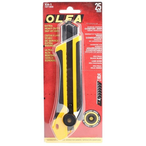 Olfa 1071858  25mm Fiberglass-reinforced Ratchet-lock Snap-off Utility Knife (XH-1) Image 3
