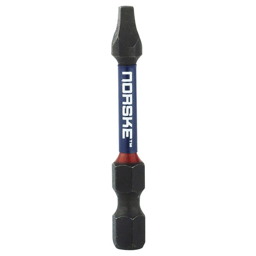 Norske Tools  NIBBI006  2" x #1 Square Drive Impact Torsion Driver Bits - 10 per Package Image 0