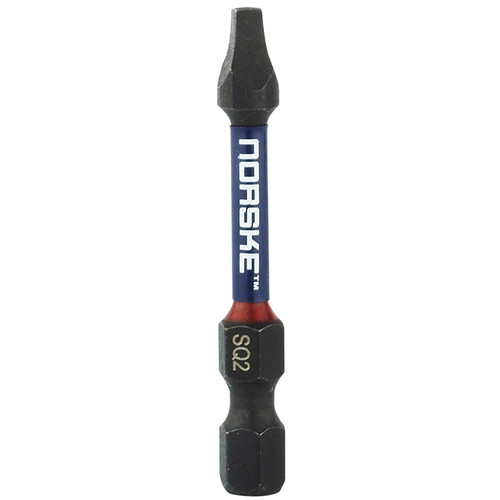 Norske Tools  NIBBI016  3-1/2" x #2 Square Drive Impact Torsion Driver Bits - 10 per Package Image 0
