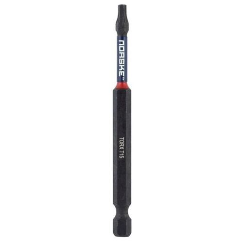 Norske Tools  NIBBI122 3-1/2" x T15 Power Impact Torsion Driver Bits - 10 per Package Image 0