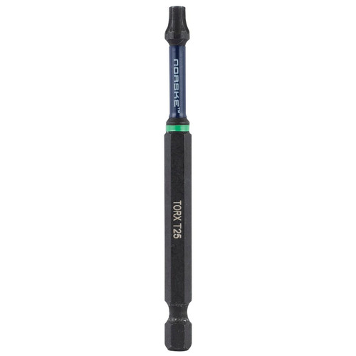 Norske Tools  NIBBI124 3-1/2" x T25 Power Impact Torsion Driver Bits - 10 per Package Image 0