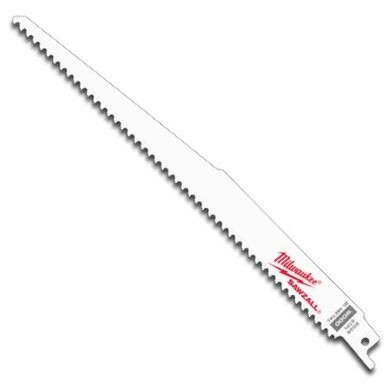 Milwaukee 48-00-5036  9" x 6TPI Sawzall Blade for Wood Cutting 5 Blades per Pack Image 0