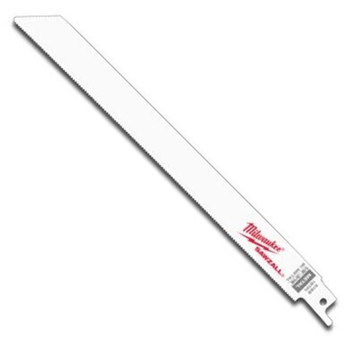 Milwaukee 48-00-5188  9" x 18TPI Sawzall Blade for Metal Cutting 3/4" Height 5 Blades per Pack Image 0