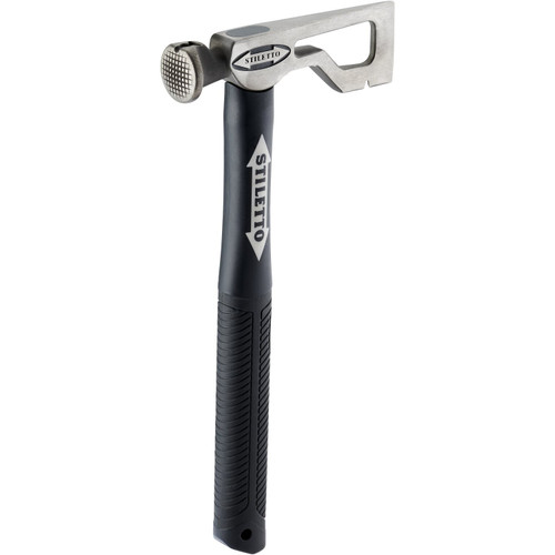 Stiletto  DRYAXE9-F  9 oz Titanium Drywall Hatchet with 13.5" Fiberglass Handle Image 0