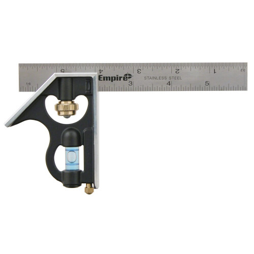 Empire Level E255  6" Pocket Combination Square Image 1