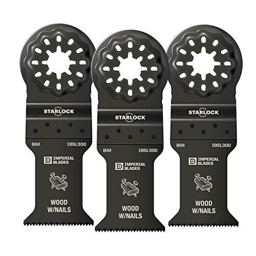 Imperial Blades  IBSL300-3  Starlock 1-3/8" Wood/Nail Blade - 3 Blades Per Package Image 0