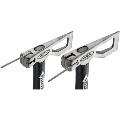 Stiletto  LATHAXE10-F  10 oz Titanium Lather's / Roofing Hatchet with 13.5" Fiberglass Handle Image 2