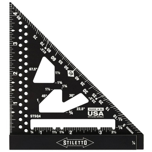 Stiletto STSQ4  4-1/2" Trim Square Image 0