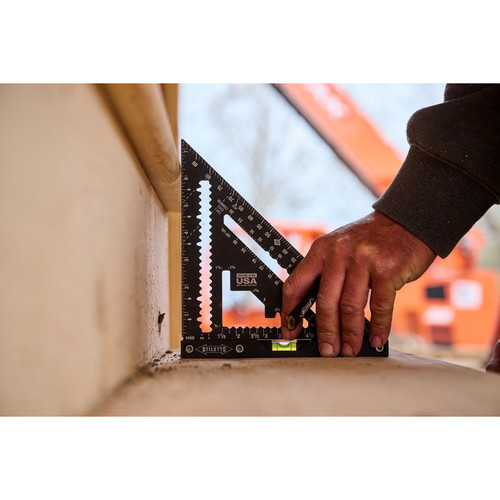 Stiletto STSQ7-L  7" Carpenter Square with Level Image 1