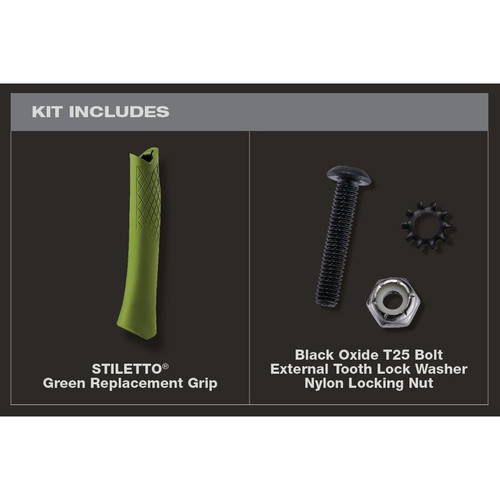 Stiletto TBRG-G  Green Tibone Replacement Grip  Image 2