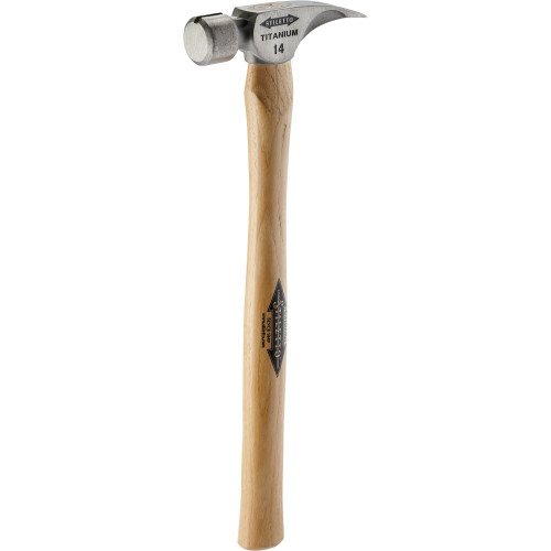 Stiletto TI14SS  14oz Titanium, Smooth Face, Straight Handle Framing Hammer Image 1