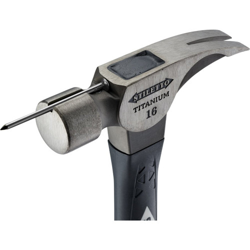 Stiletto  TI16SC-F  16 oz Titanium Smooth Face Hammer 18" Hybrid Fiberglass Handle Image 2
