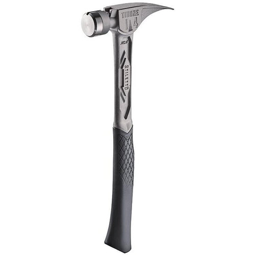 Stiletto TIB14RSC  14-oz TIBONE Titanium Hammer Smooth Face with Curved Handle Image 0