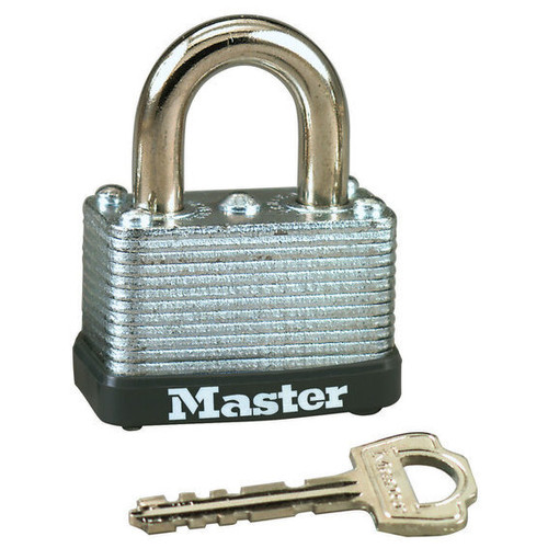 Master Lock 22D  1-1/2" Wide Laminated Warded Padlock with 5/8" Shackle Height Image 0 Master Lock 22D  1-1/2" Wide Laminated Warded Padlock with 5/8" Shackle Height Image 0
