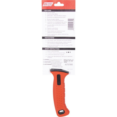 Wal-Board Tools 004-030  6" Drywall Utility Saw with Soft Grip Handle (40011) Image 4